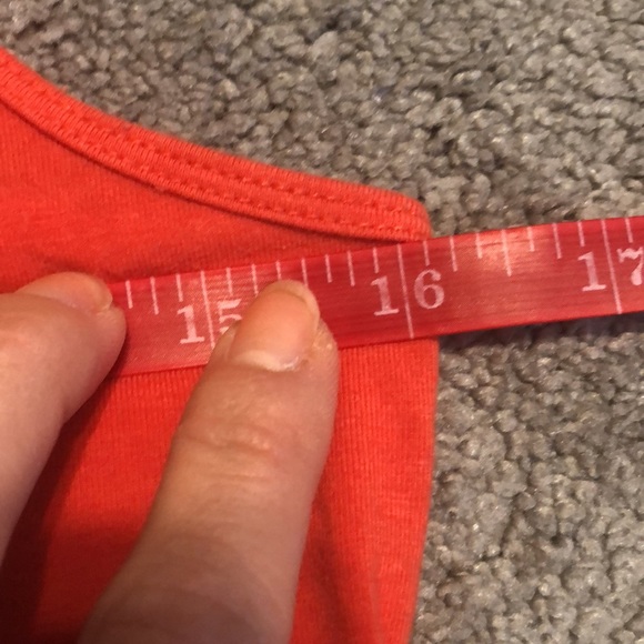 NY&CO Orange Camisole with Roses - Picture 6 of 9